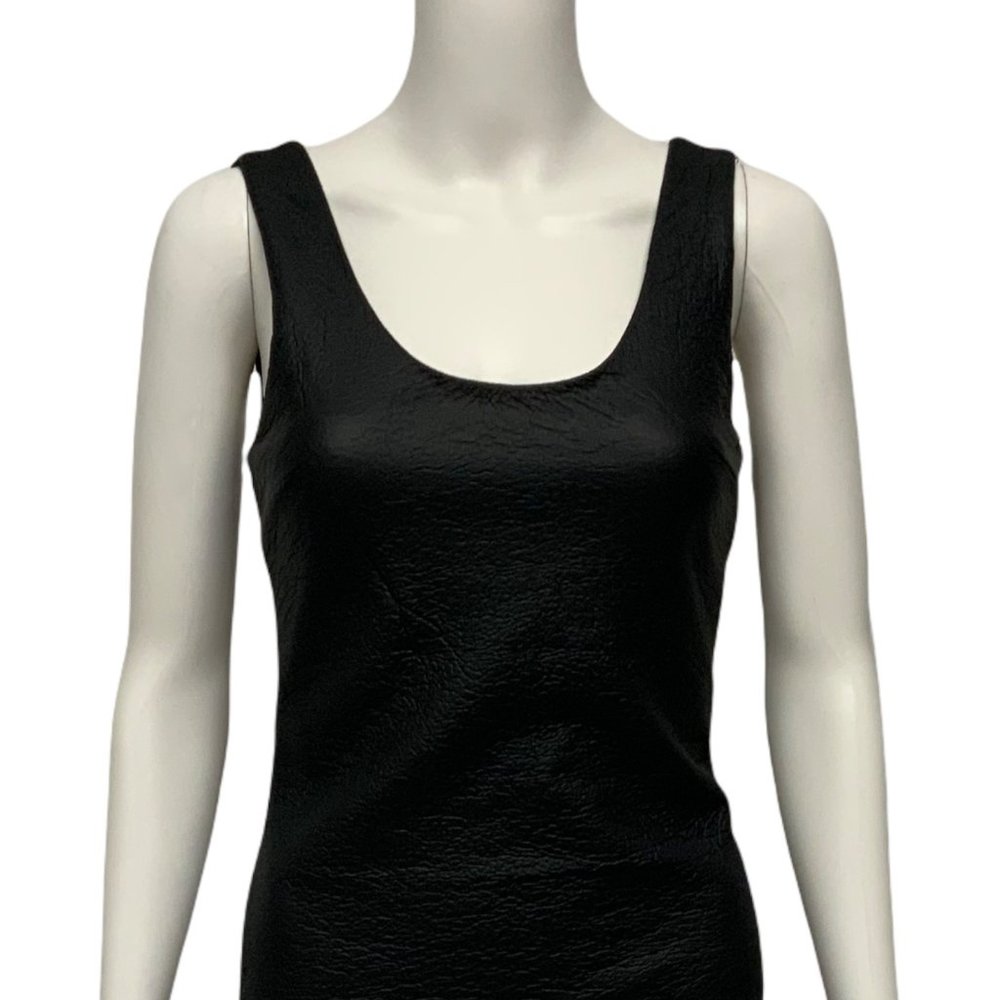 Women's AMMO dress Bodycon dress black sleeveless black size  Small
